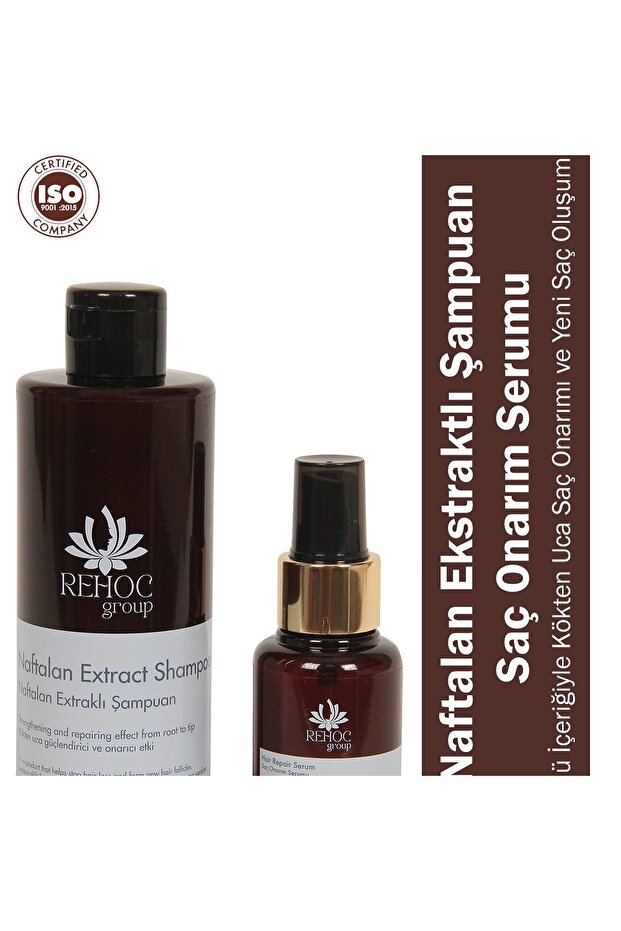 Naftalan Ekstraktlı Şampuan & Saç Onarım Serum